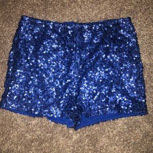 Charlotte Russe sequin shorts